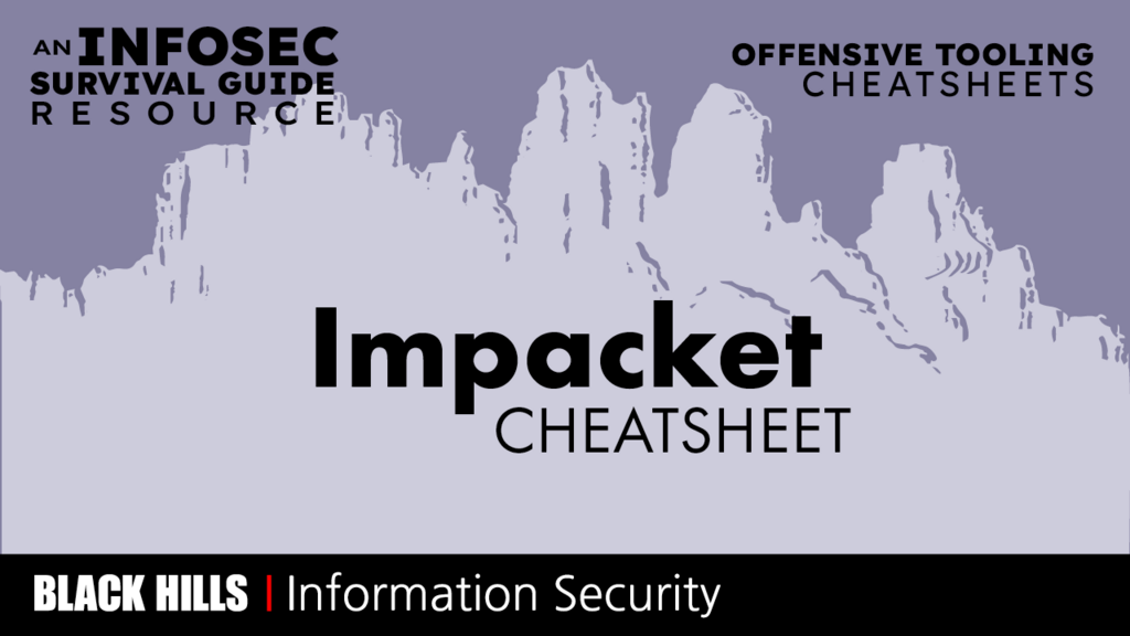 Impacket Cheatsheet image