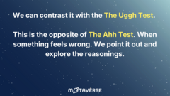 The Uggh Test image