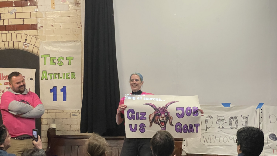 Throw back Wednesday! Giz us job goat image