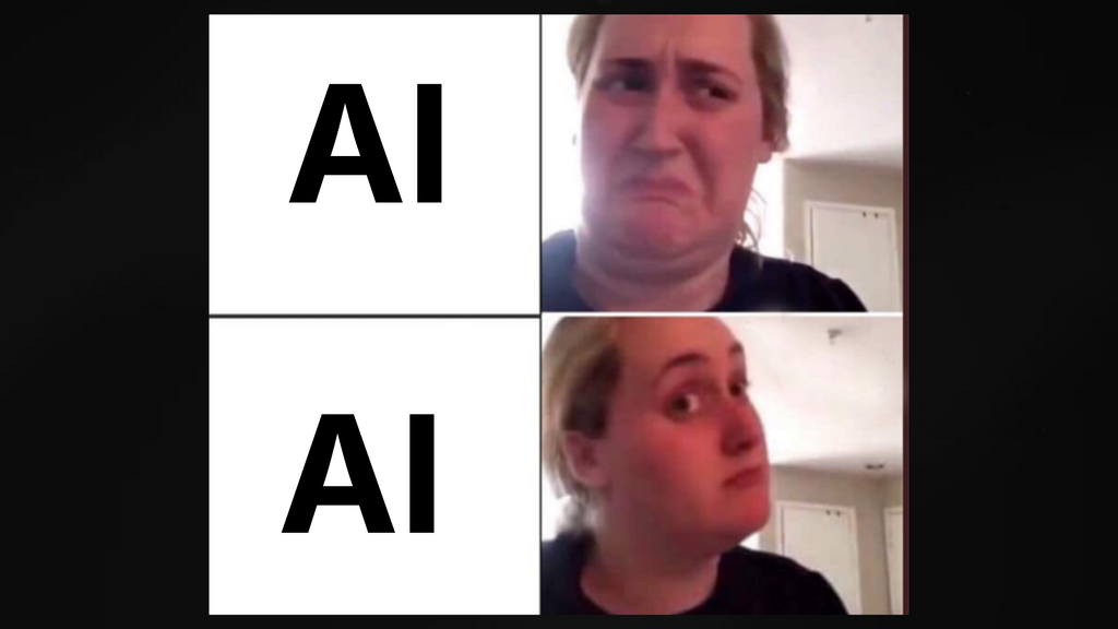 Kombucha girl meme.
AI: interesting
AI: meh/questionable. image