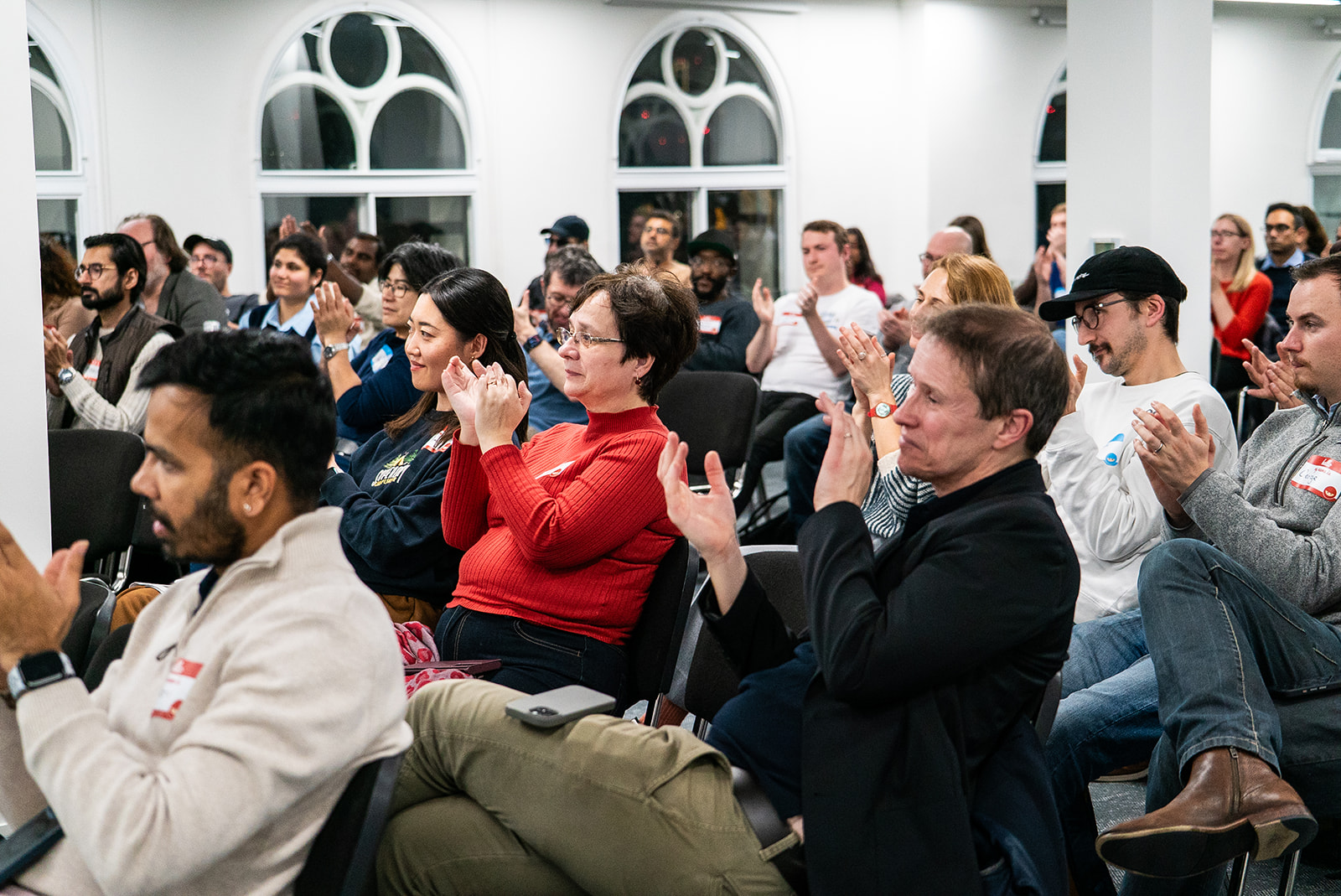 The audience at MoT London.