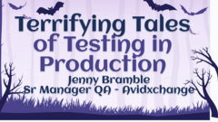Loved being able to hear Jenny Bramble's discussion on Testing in Production. Her talk was inspiring, thought-provoking, and very goth as she guided us through the wrong and right ways to test in p... image