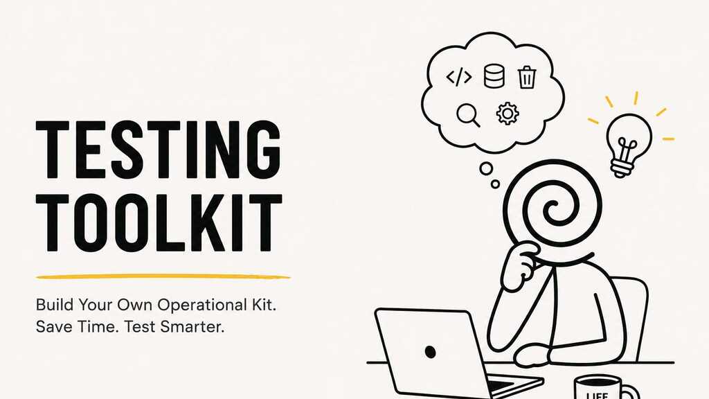 Every Serious Tester Should Build Their Own Testing Toolkit image image
