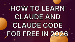 How to learn Claude and Claude Code for free in 2026 image
