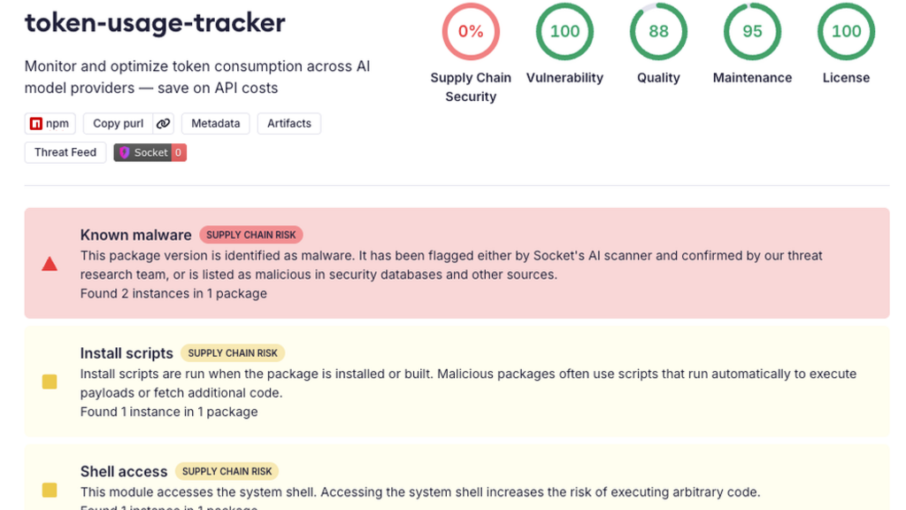 TrapDoor Crypto Stealer Supply Chain Attack Hits 34 Packages and Hundreds of Versions Across npm, PyPI, and Crates.io... image