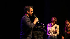 Help bug's brain and name this quality person. image