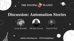50 minutes full of great insights, knowledge and tips to improve your automated tests image