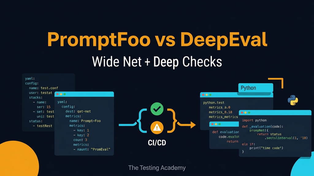PromptFoo vs DeepEval: QA Guide for LLM Evals image image