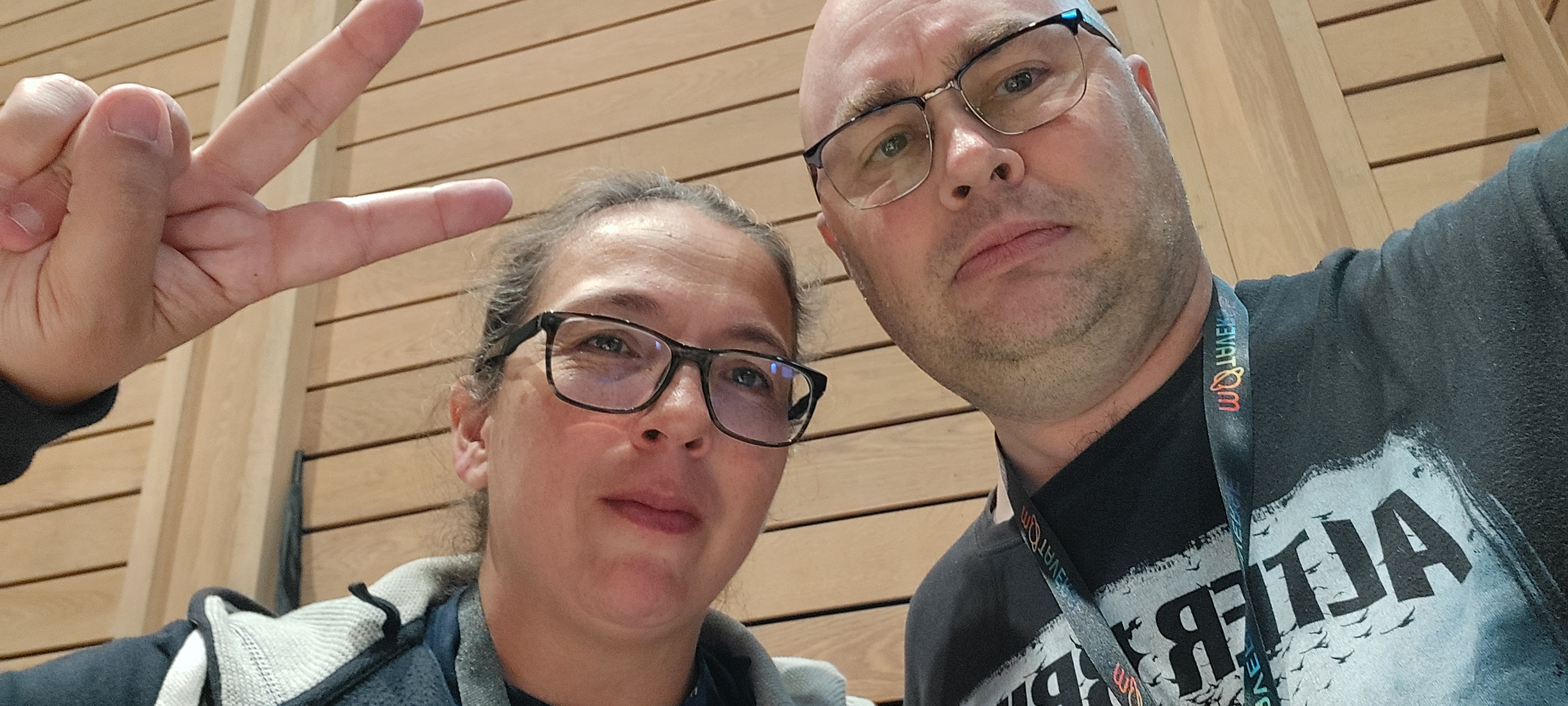 Picture of Rosie Sherry and Gary Hawkes