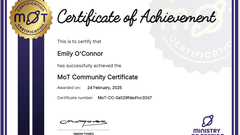 Memory Mondays Community Certificate image