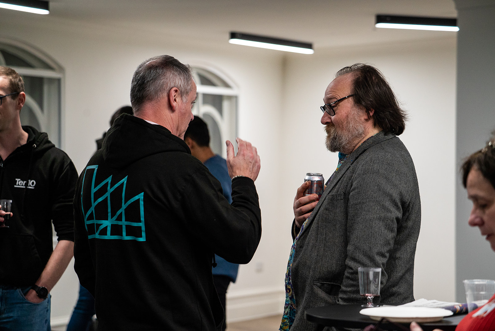 Quality people chattering away at MoT London