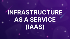 Infrastructure as a Service (IaaS) image