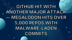 GitHub hit with another major attack — Megalodon hits over 5,000 repos with malware-laden commits image