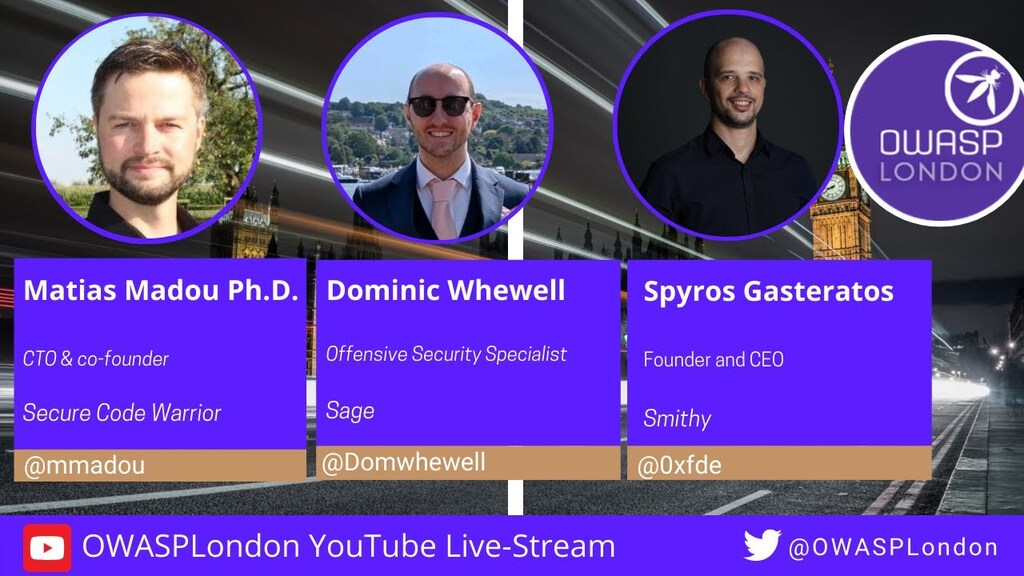 OWASP London Chapter Meetup 02-Oct-2025 Live-Stream image