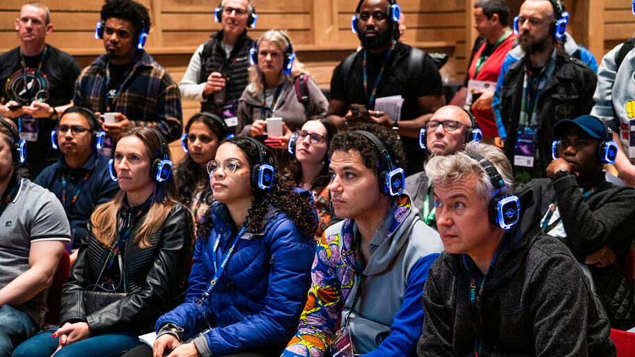 Postman presenting at MoTaCon image