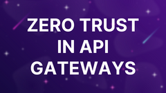 Zero Trust in API Gateways image