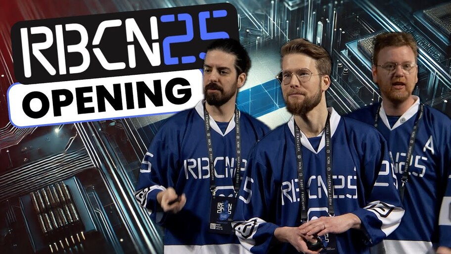 RoboCon 2025 - Opening image
