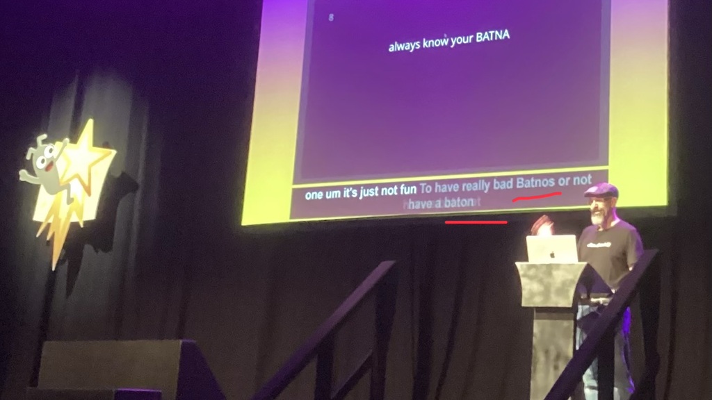 Live captions with funny replacing words  image