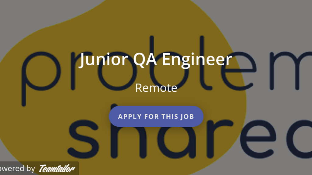Junior QA Engineer image