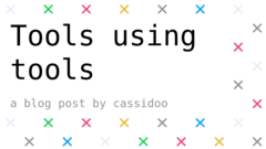 Tools using tools image
