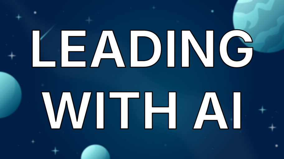 Leading with AI image