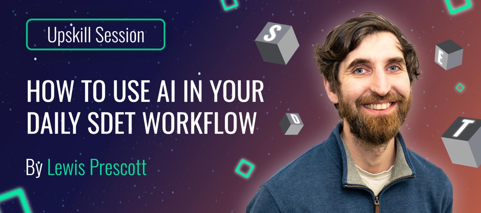 Free course by one of our MoT members, Lewis Prescott

 How to use AI in your daily SDET workflow: a practical ATDD... image