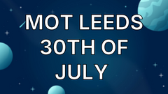 MoT Leeds 30th of July  image
