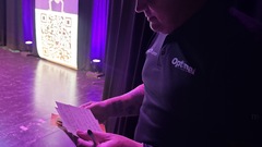Great to see Gary Shannon host MoTaCon 25. He's put in the effort throughout the year organising and hosting the ever popular MoT London meetup. 

Here's Gary backstage preparing some notes befor... image