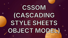 CSSOM (Cascading Style Sheets Object Model) image
