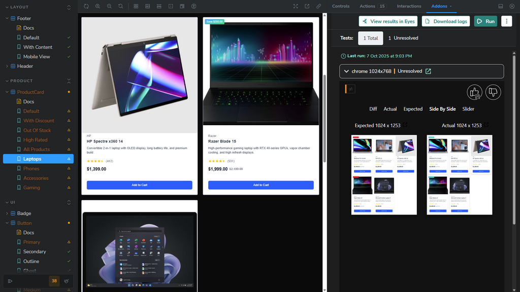 Test Your Components Where You Build with the Applitools Storybook Addon image