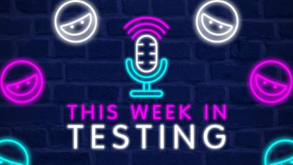 This Week in Testing banner image