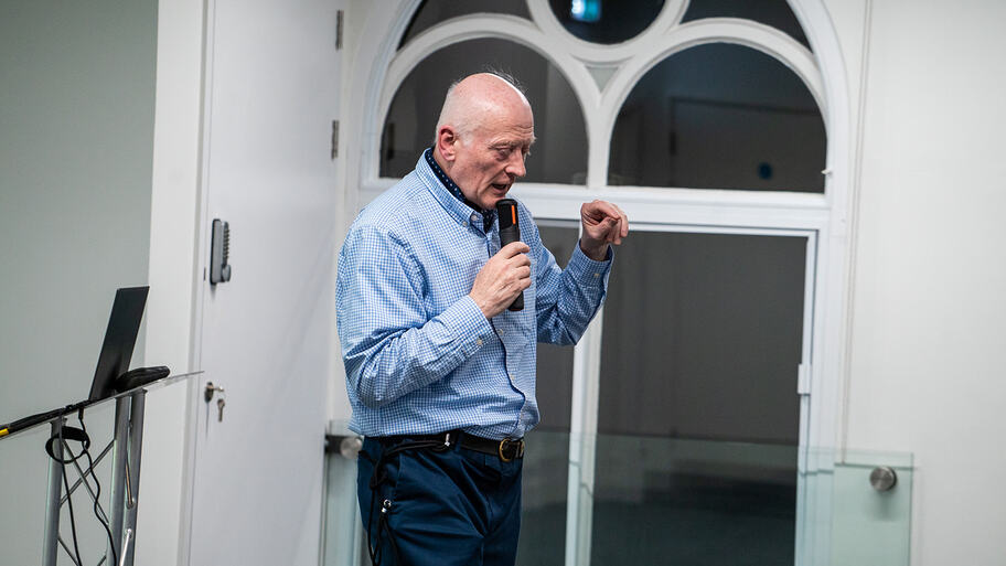 Andrew Brown in action image