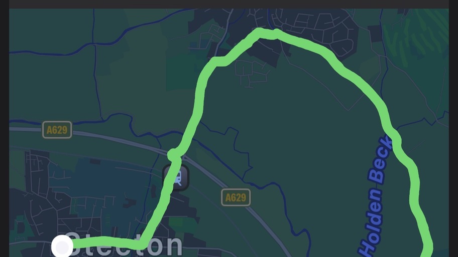 First ‘long’ walk  image