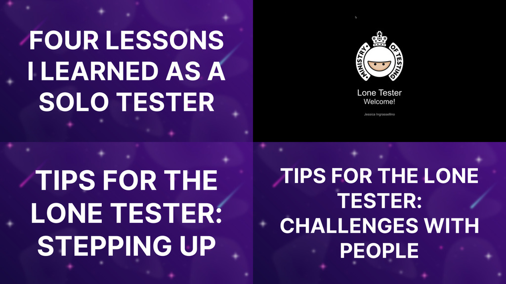 The Community's Guide to Being a Solo Quality Engineer / Tester image