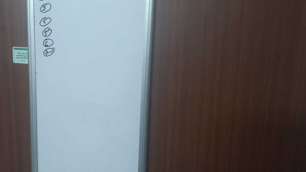 When the whiteboard becomes a weekly journal...