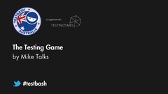 The Testing Game - Mike Talks image