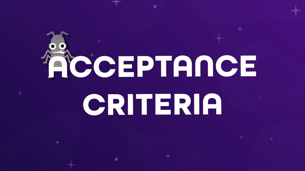 Acceptance criteria image