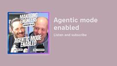 Agentic Mode Enabled image