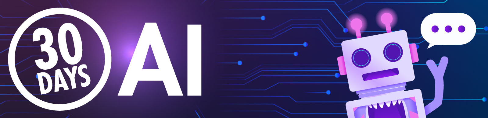 30 Days of AI in Testing  banner image