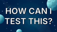 How Can I Test This? image