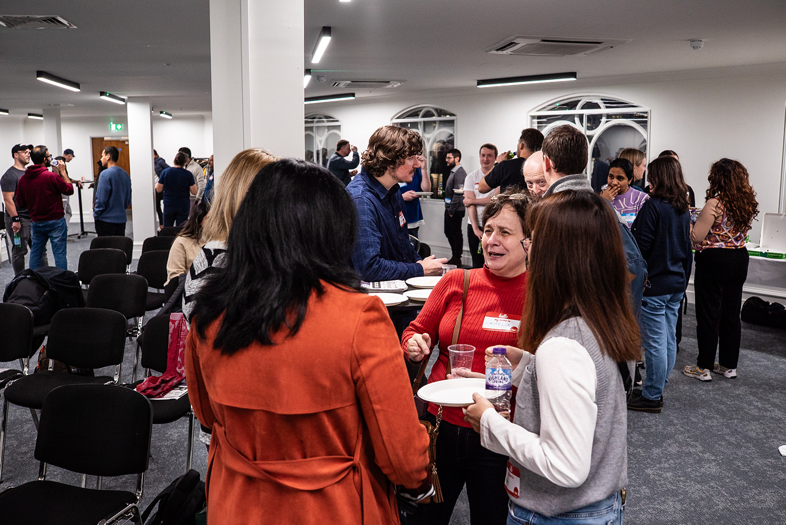 Quality people chatting away at MoT London