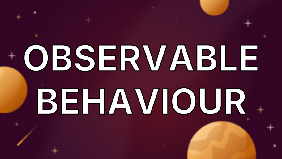 Observable behaviour image