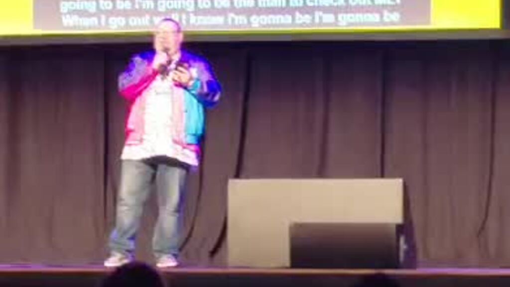 No caption required - The Audience reaction says it all! image