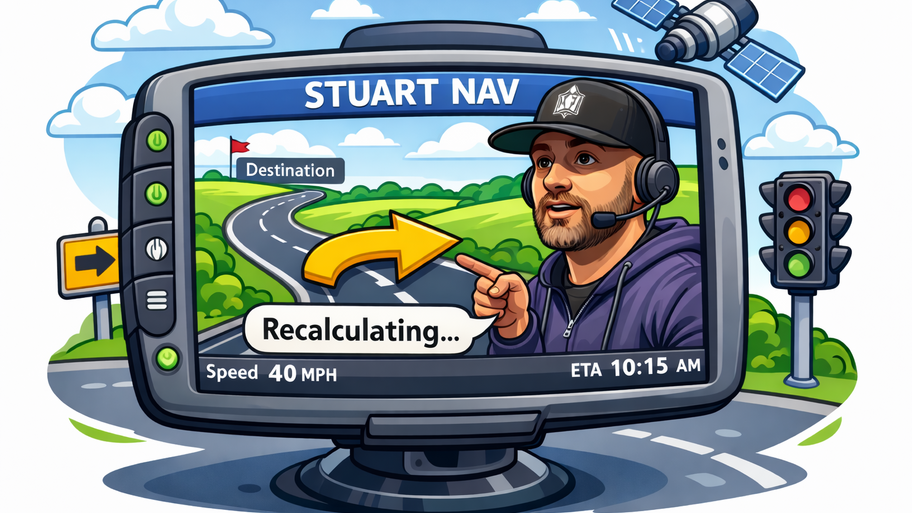 You are a Sat Nav image