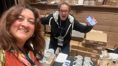 Loving the treasure hunt today at TestBash!  image