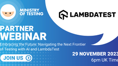 Join us to demystify the transformative role of AI in testing and witness how LambdaTest is sculpting the future of this evolution, with innovation, foresight, and an unwavering commitment to excellen image