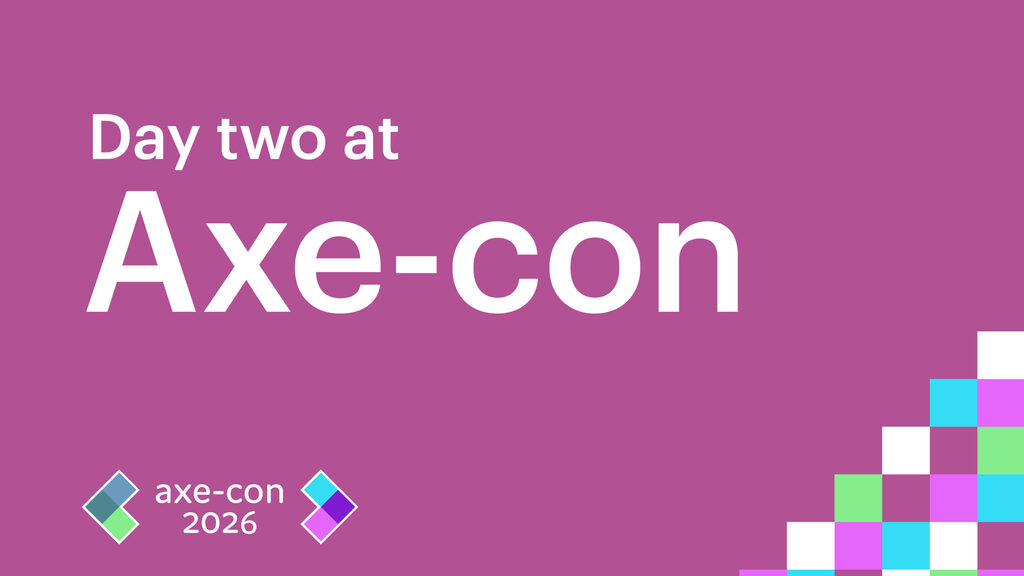 Day two at Axe-con 2026 image image