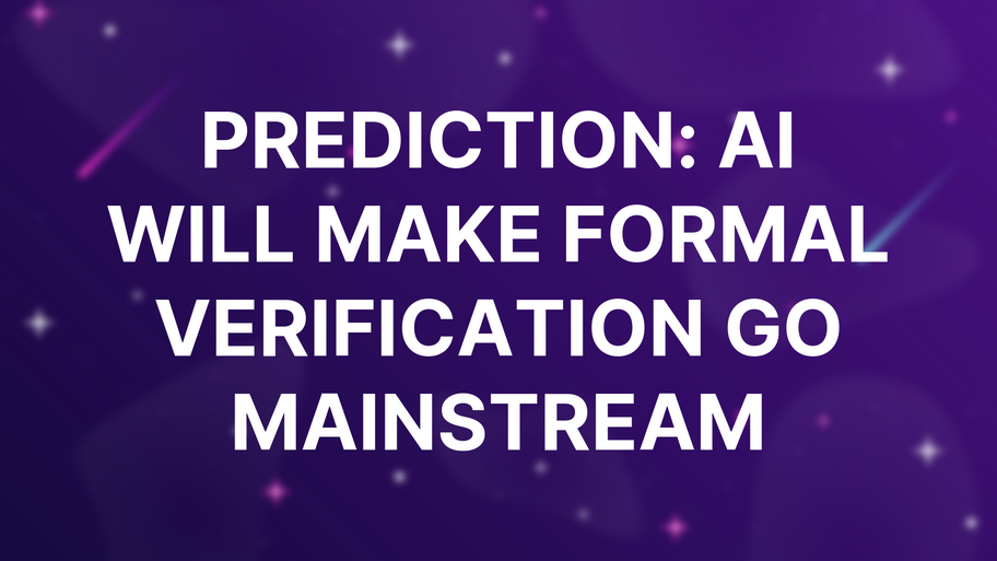 Prediction: AI will make formal verification go mainstream image