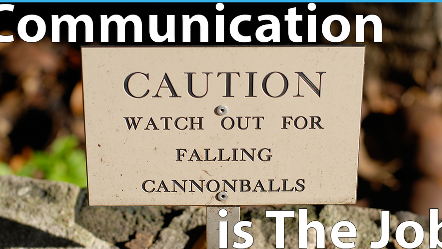 Communication is The Job image