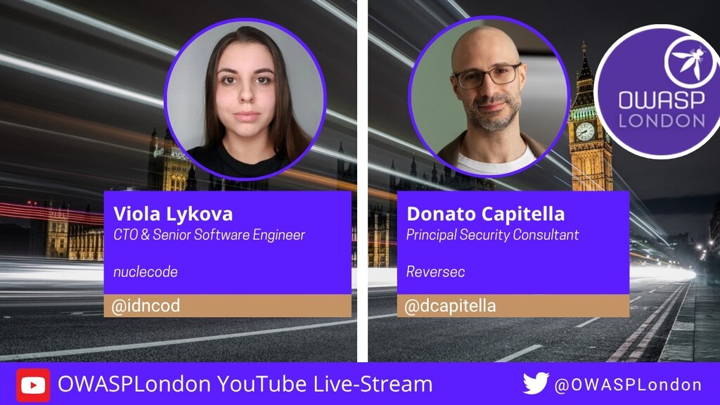 OWASP London Chapter Meetup 16-Jul-2026 Live-Stream image image